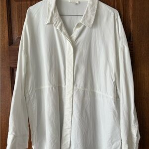 COS Off-White Casual Button Down Shirt